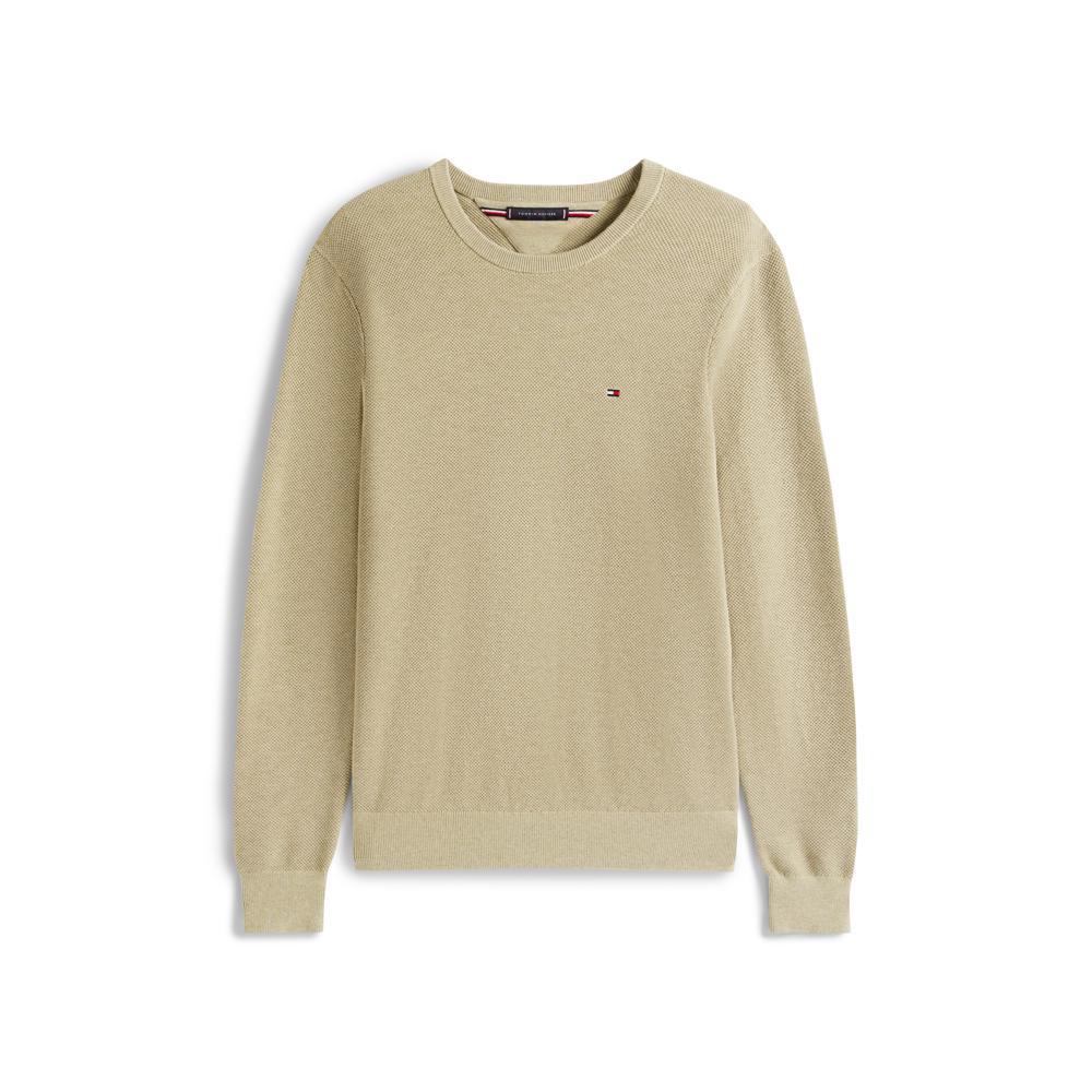 Tommy Hilfiger Waffle Knit Crew Neck Jumper